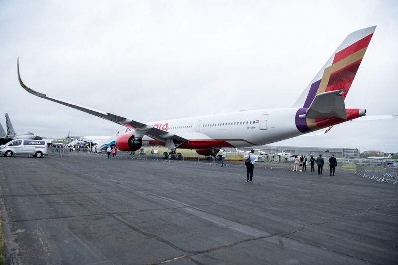 Air India Places Order for 85 More Airbus Aircraft, Including 10 A350 Jets