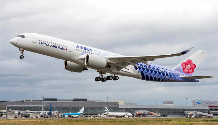 China Airlines orders 10 A350-1000 and 10 777X.