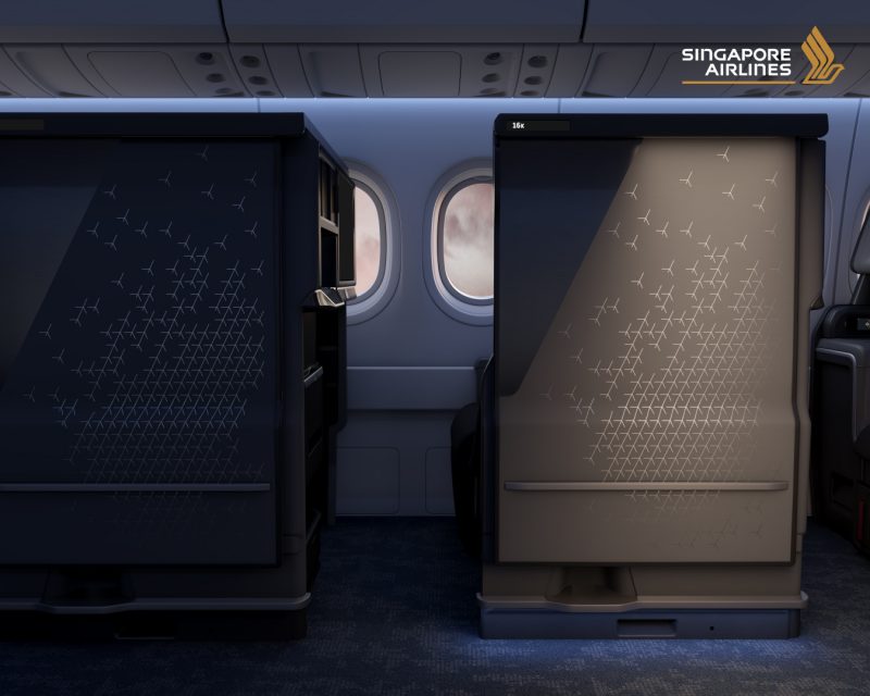 Singapore Airlines teases new First and Business class seats