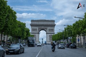 Champs Elysees in Paris