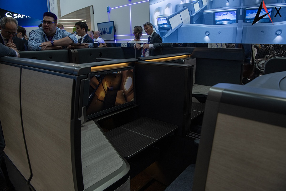All Nippon Airways unveils the latest The room on the Boeing 787-9